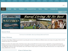 Tablet Screenshot of mattawanmi.com